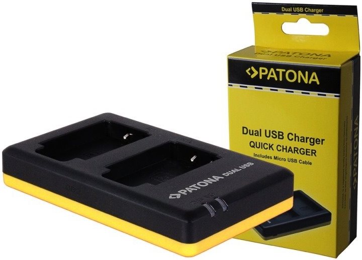 PATONA  Foto Dual Quick Nikon EN-EL15 Fényképezőgép és kamera akku...