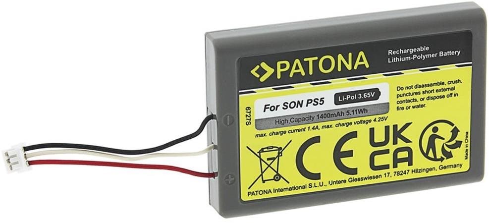 PATONA Sony Playstation 5 / PS5 Li-Pol - 1400mAh, 3,65V Akkumulátor