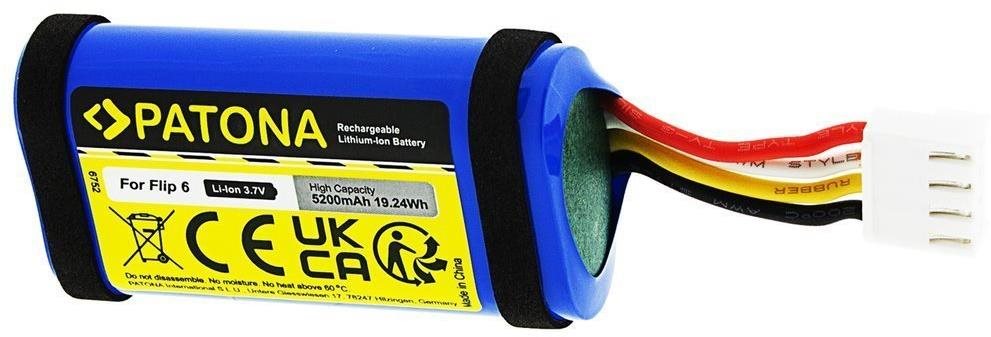 PATONA baterie pre JBL Flip 6 5200mAh Nabíjateľná batéria