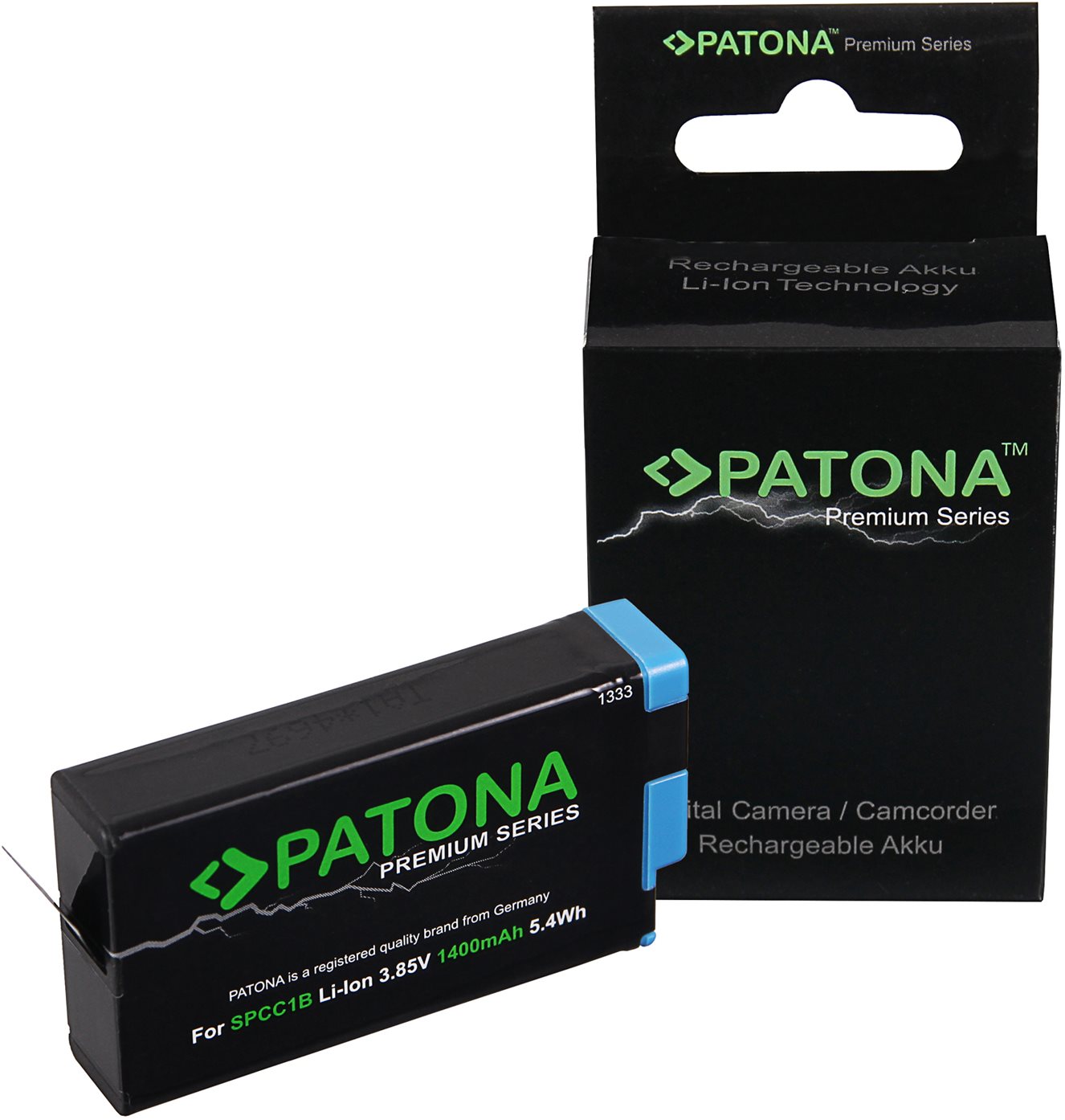 PATONA pre GoPro MAX SPCC1B 1400 mAh Li-Ion Premium Batéria do kamery