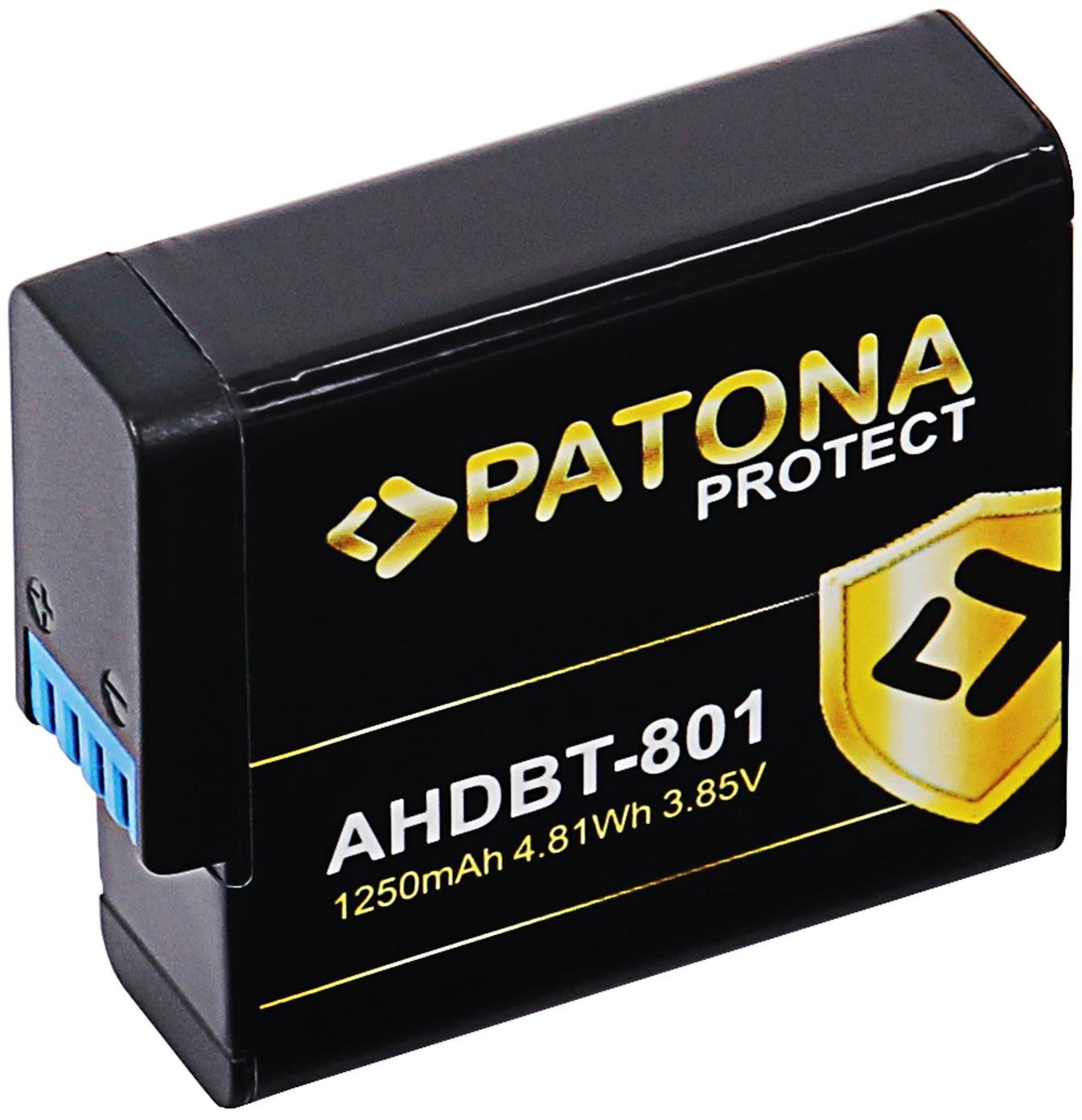 PATONA na GoPro Hero 5/6/7/8 1 250 mAh Li-Ion Protect Batéria do...