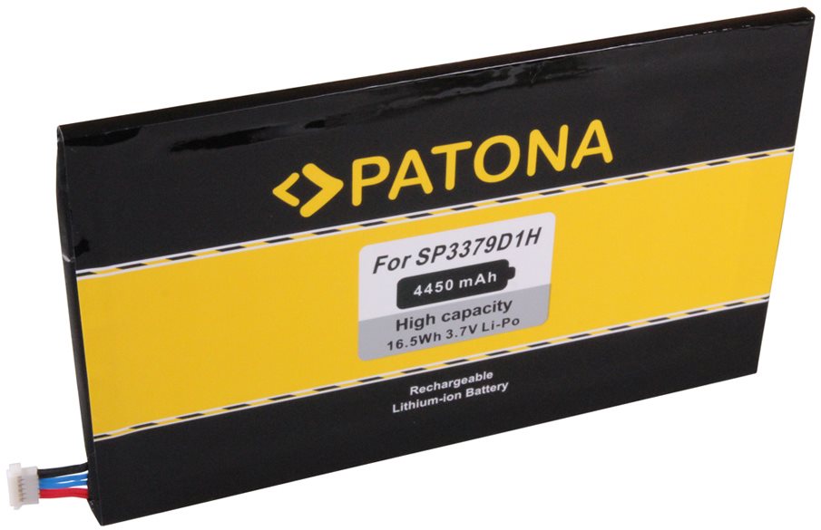PATONA für Samsung Galaxy Tab 3 4450mAh 3,7V Li-Pol Tablet-Akku