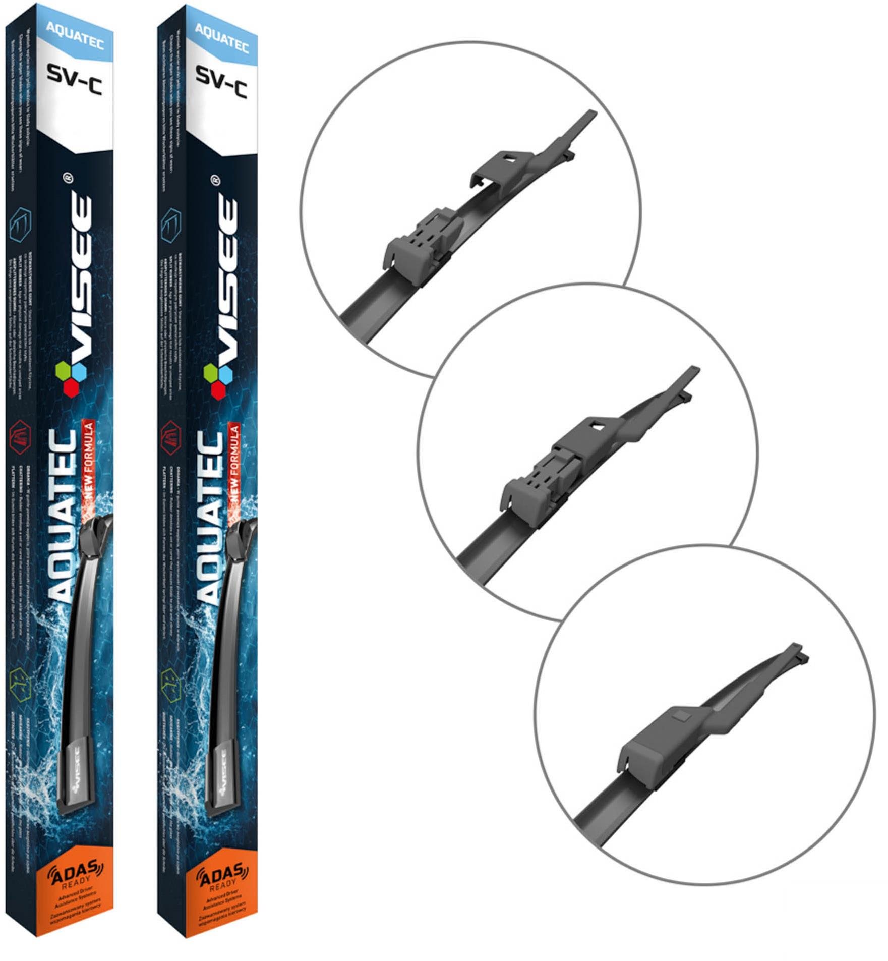 Visee Flat Stierače Bmw X5 (G05, F95) 8,2018› – SV-C  650 + 500...