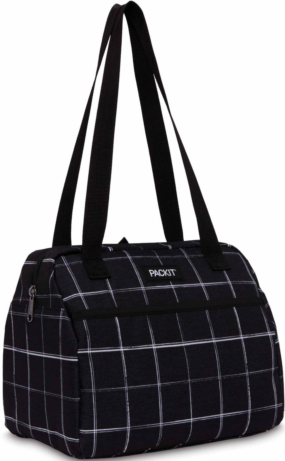 Packit Hampton, black grid Termotaška