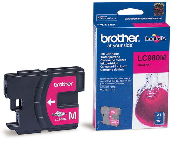 Brother LC-980M purpurová Cartridge