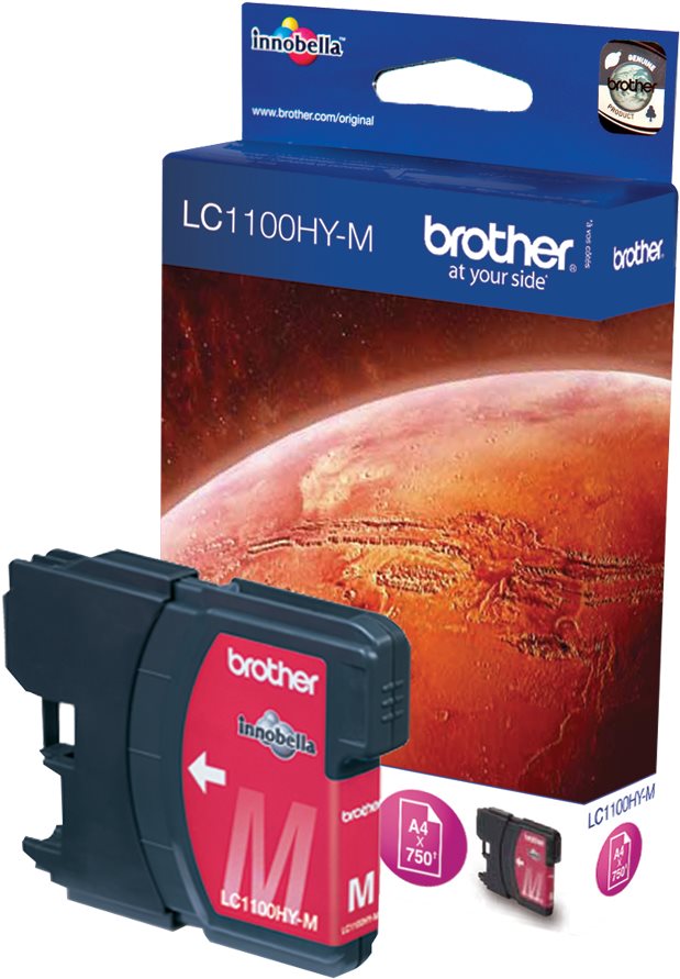 Brother LC-1100HYM Magenta Cartridge
