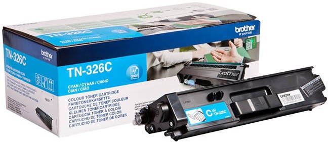 Brother TN-326C Cyan Printer Toner