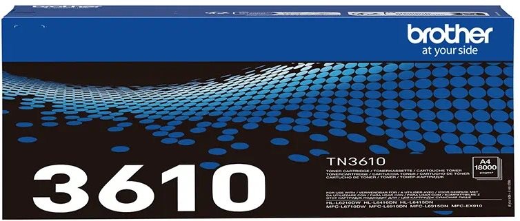 Brother TN-3610, fekete Toner