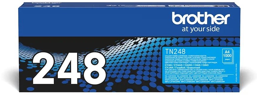 Brother TN-248C, cián Toner