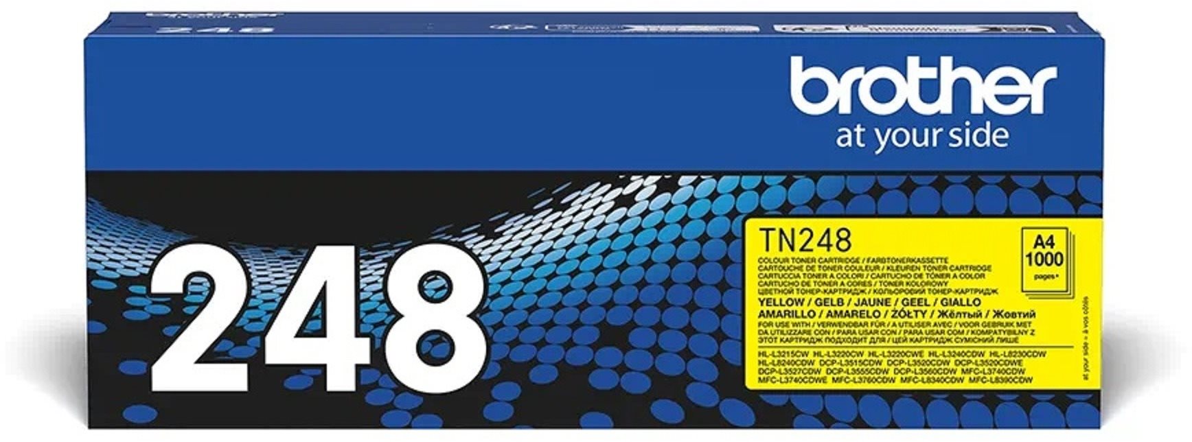 Brother TN-248Y, sárga Toner