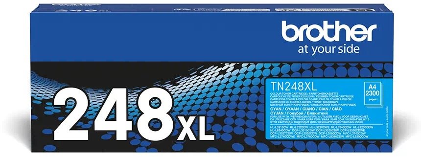 Brother TN-248XLC, cián Toner