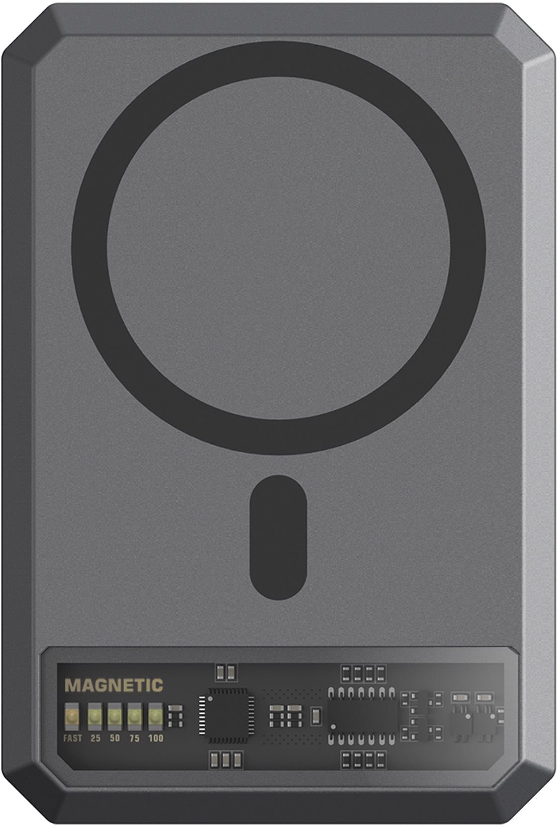 Eloop EW54 10000mAh 15W magnetic, PD20W gray Powerbank