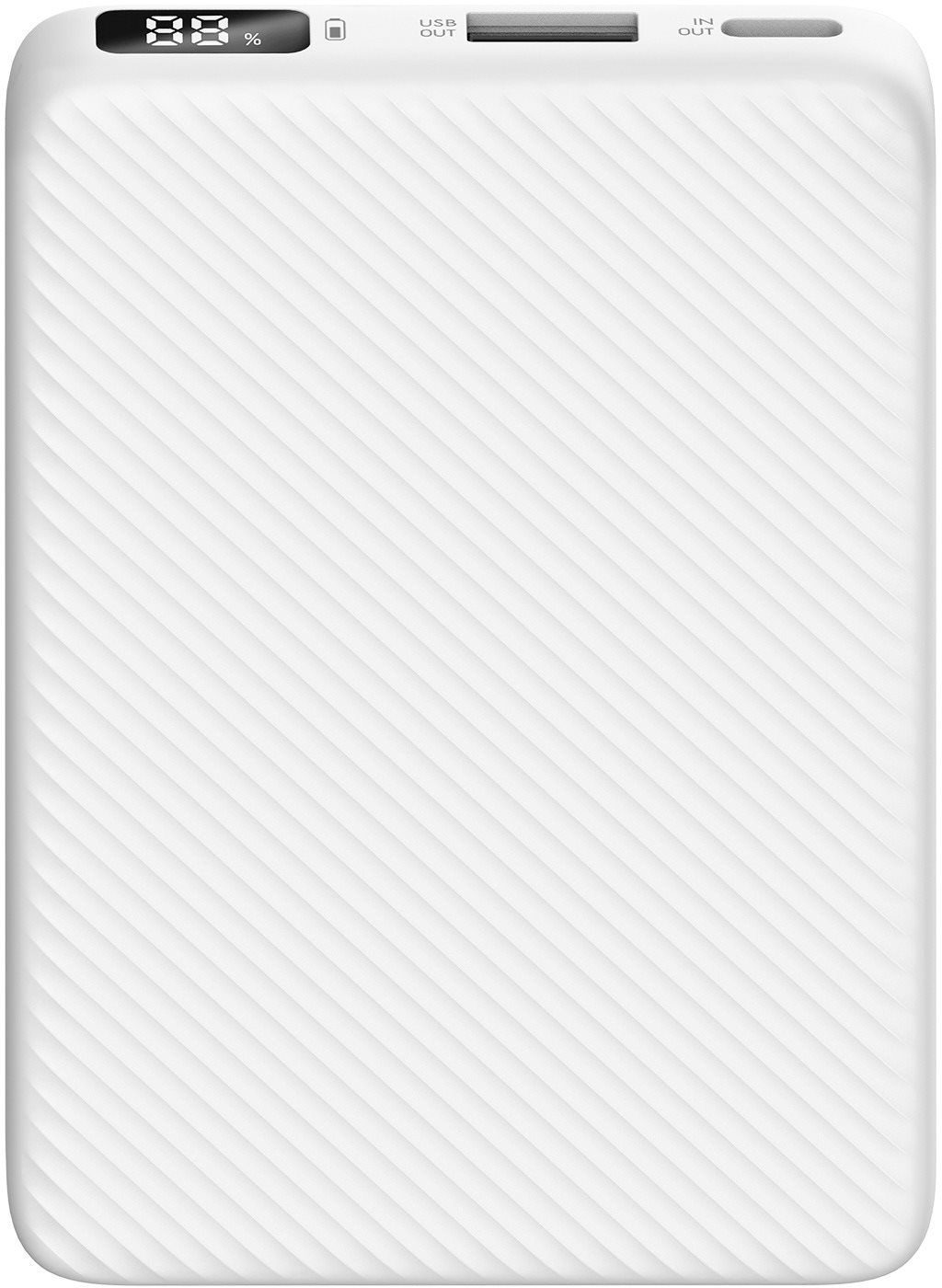 Eloop E48 10000 mAh PD20W, white Powerbank