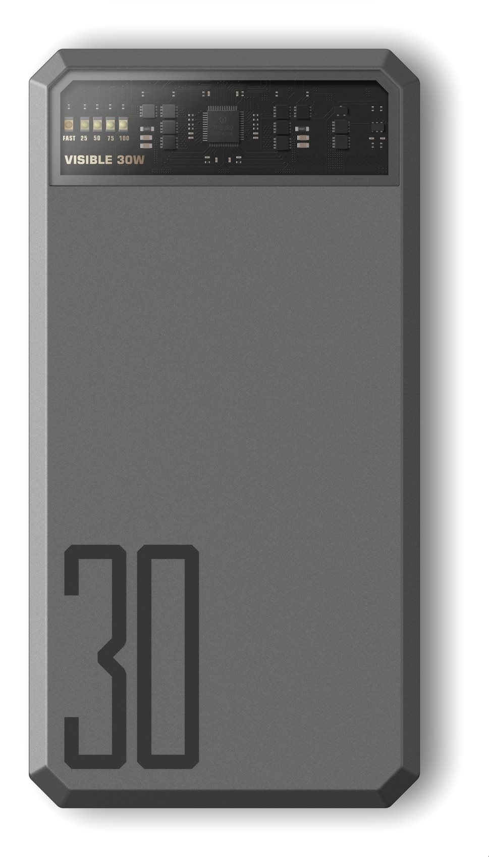 Eloop E43 25000mAh PD30W, gray Power bank