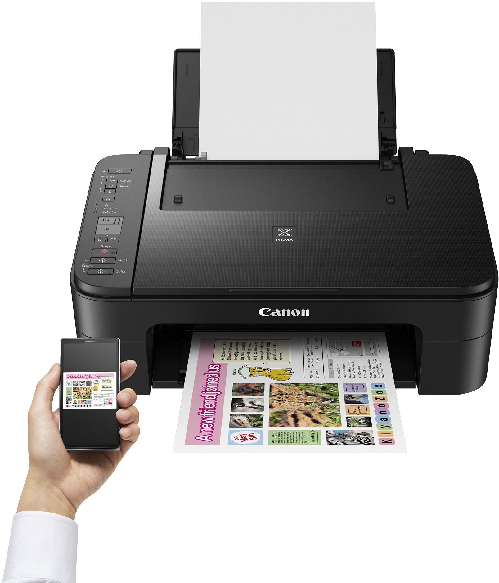 Canon PIXMA TS3150 Black Inkjet Printer