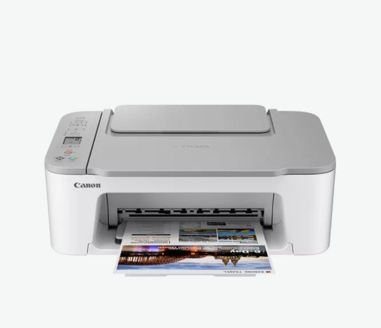 Canon PIXMA TS3451 White Inkjet Printer