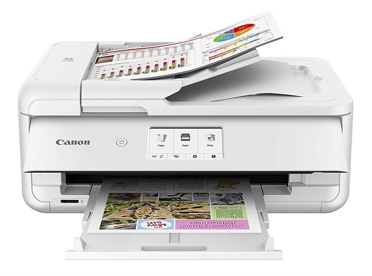 Canon PIXMA TS9551C white Inkjet Printer