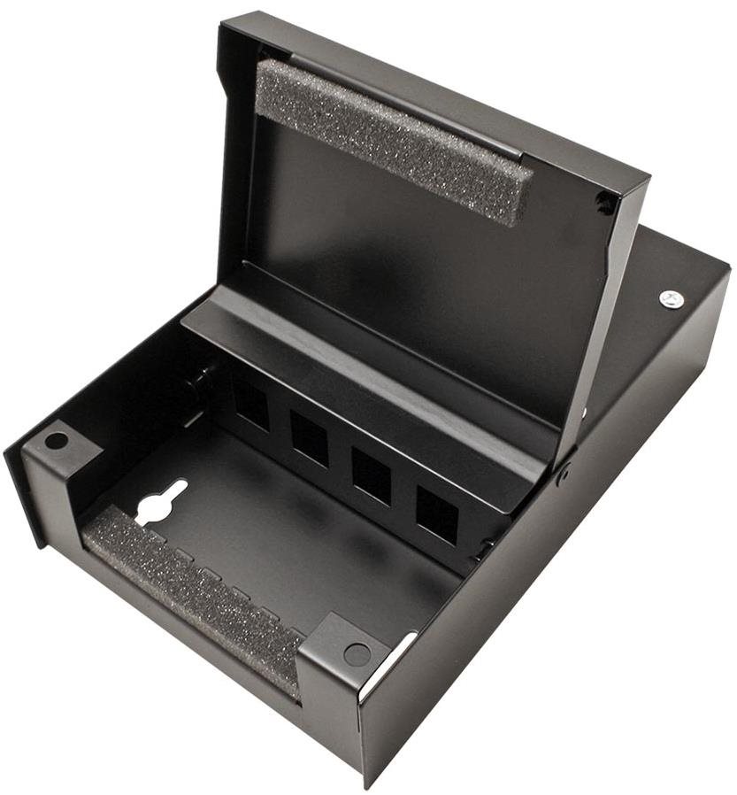 VALUE Rozvodný box pro keystone moduly, 4 porty, neosazený, černý...