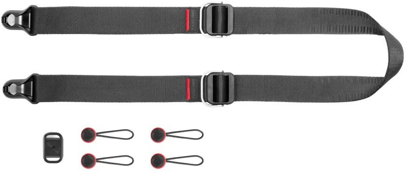 Peak Design Slide Lite - Black Popruh na fotoaparát
