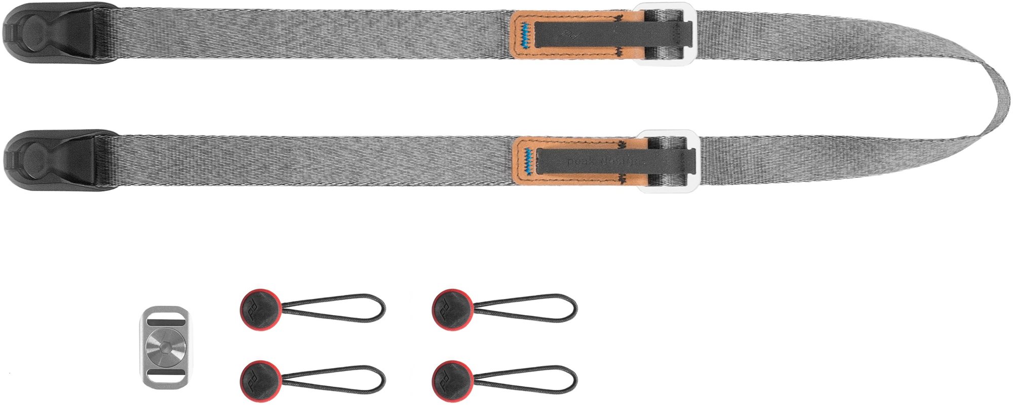 Peak Design Leash Ash - világosszürke Fényképezőgép pánt