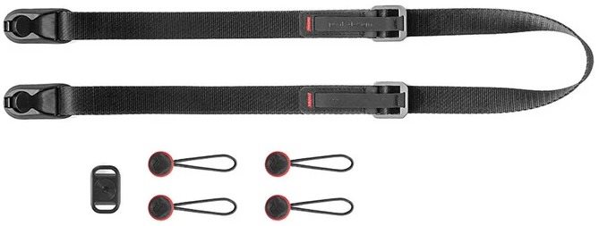 Peak Design Leash Charcoal - čierna Popruh na fotoaparát