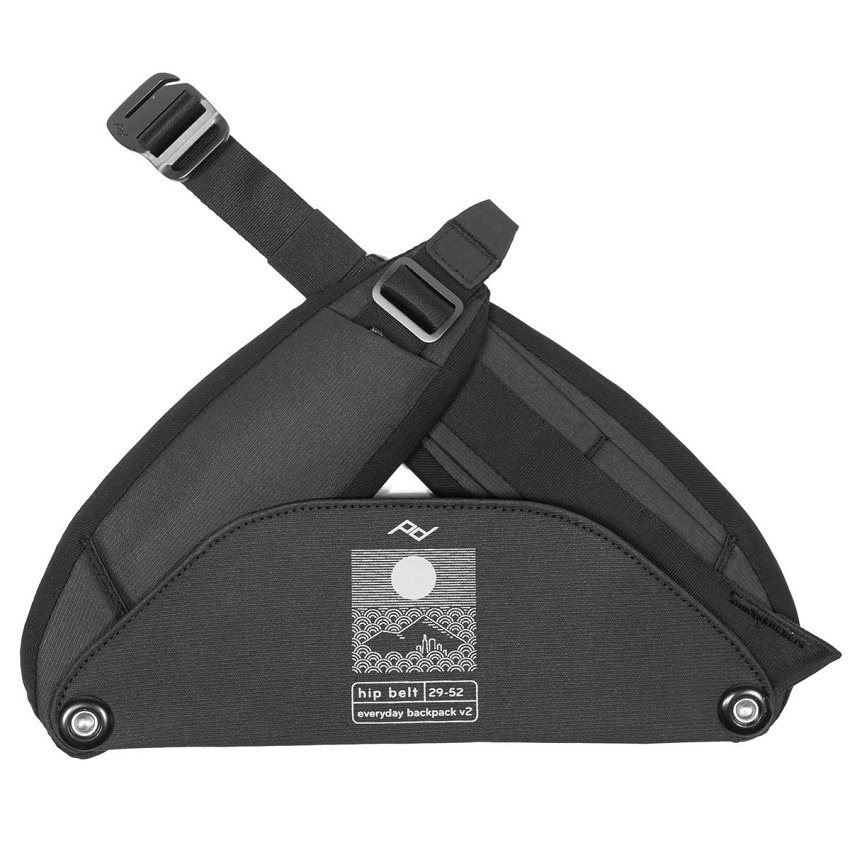 Peak Design Everyday Hip Belt v2 - közepes, fekete Pánt