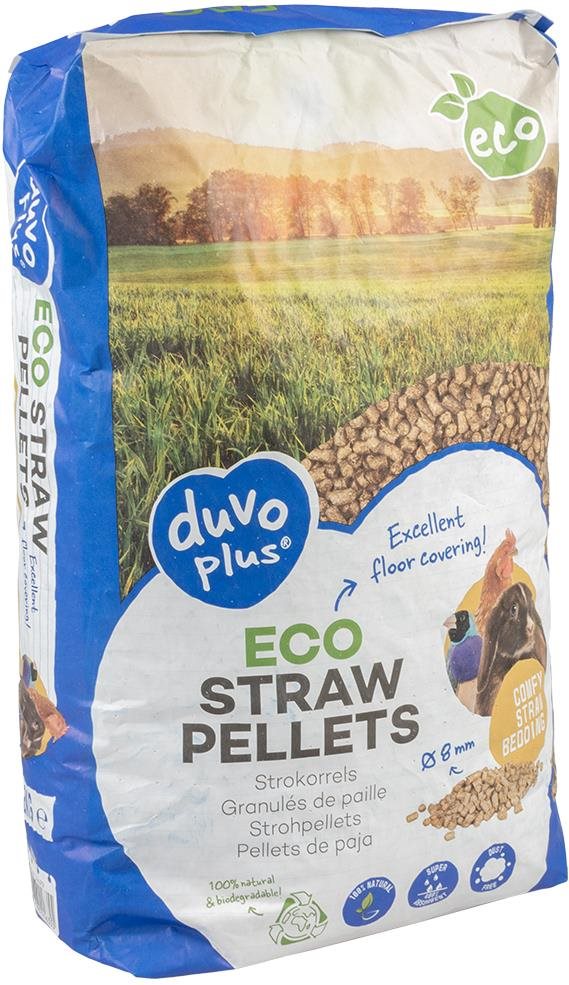 DUVO+ Univerzálna granulovaná podstielka zo slamy 8 mm – 8 kg/20 l...