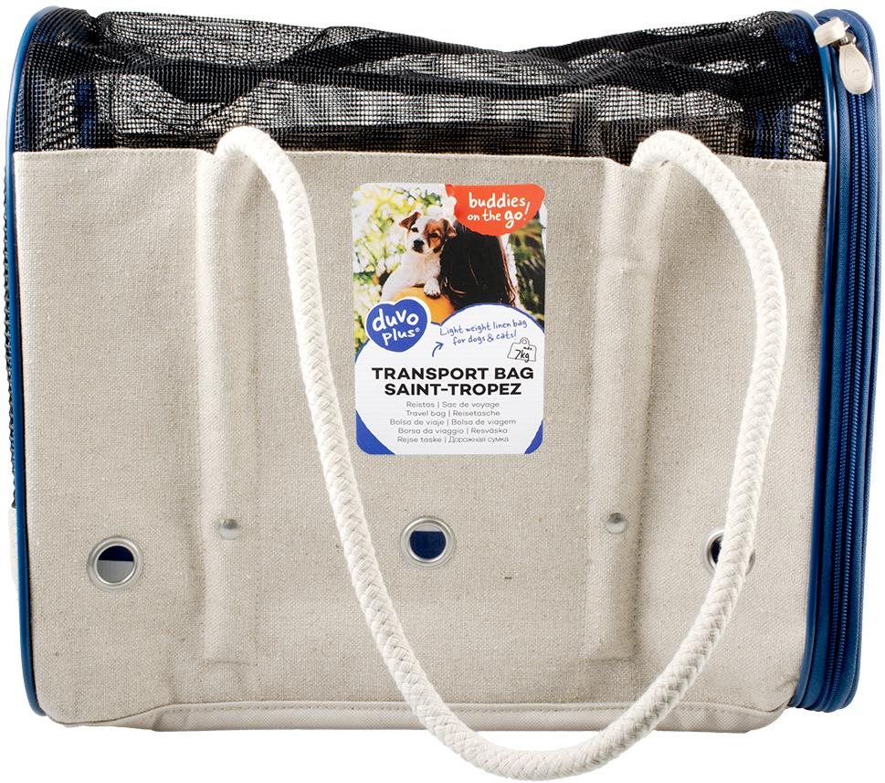 DUVO+ Cestovná taška Saint-tropez 41 × 22 × 32 cm pre malé psy...
