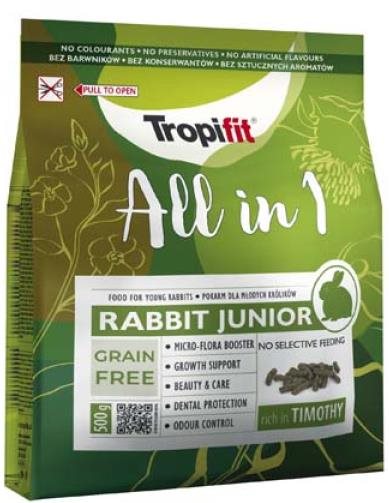 Tropifit all in 1 Rabbit Junior 500 g Krmivo pre králiky