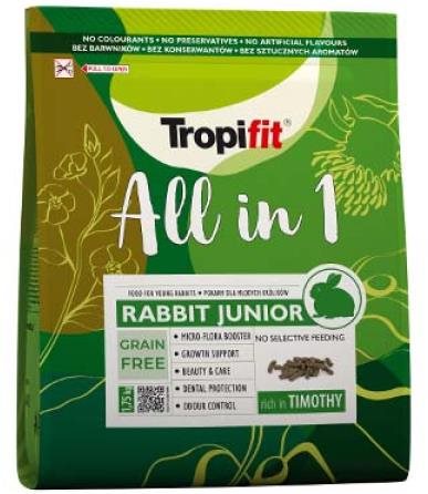 Tropifit all in 1 Rabbit Junior 1,75 kg Krmivo pre králiky