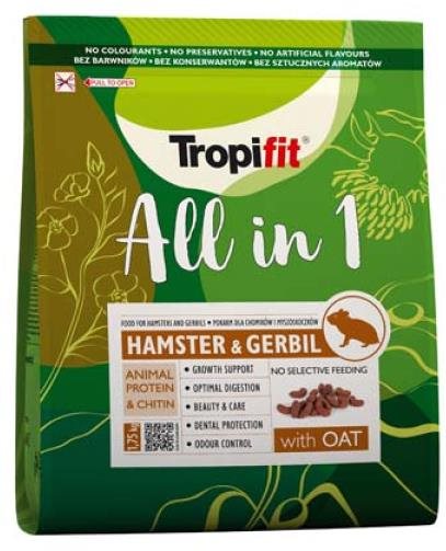 Tropifit all in 1 Hamster & Gerbil 1,75 kg Krmivo pre hlodavce