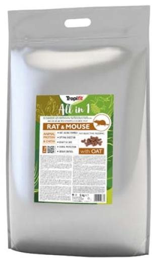 Tropifit all in 1 Rat & Mouse 5 kg Krmivo pre hlodavce