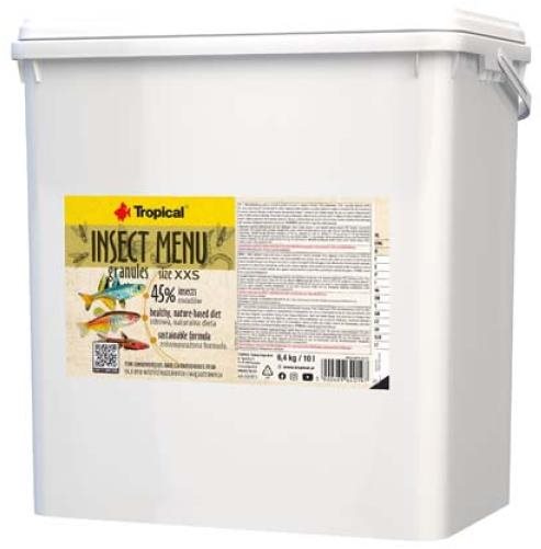 Tropical Insect Menu Granules Size XXS 10000 ml Krmivo pre...