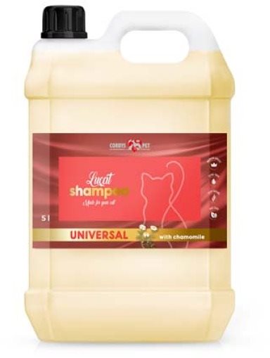 Cobbys Pet  Lucat universal shampoo pre mačky 5 l Šampón pre mačky