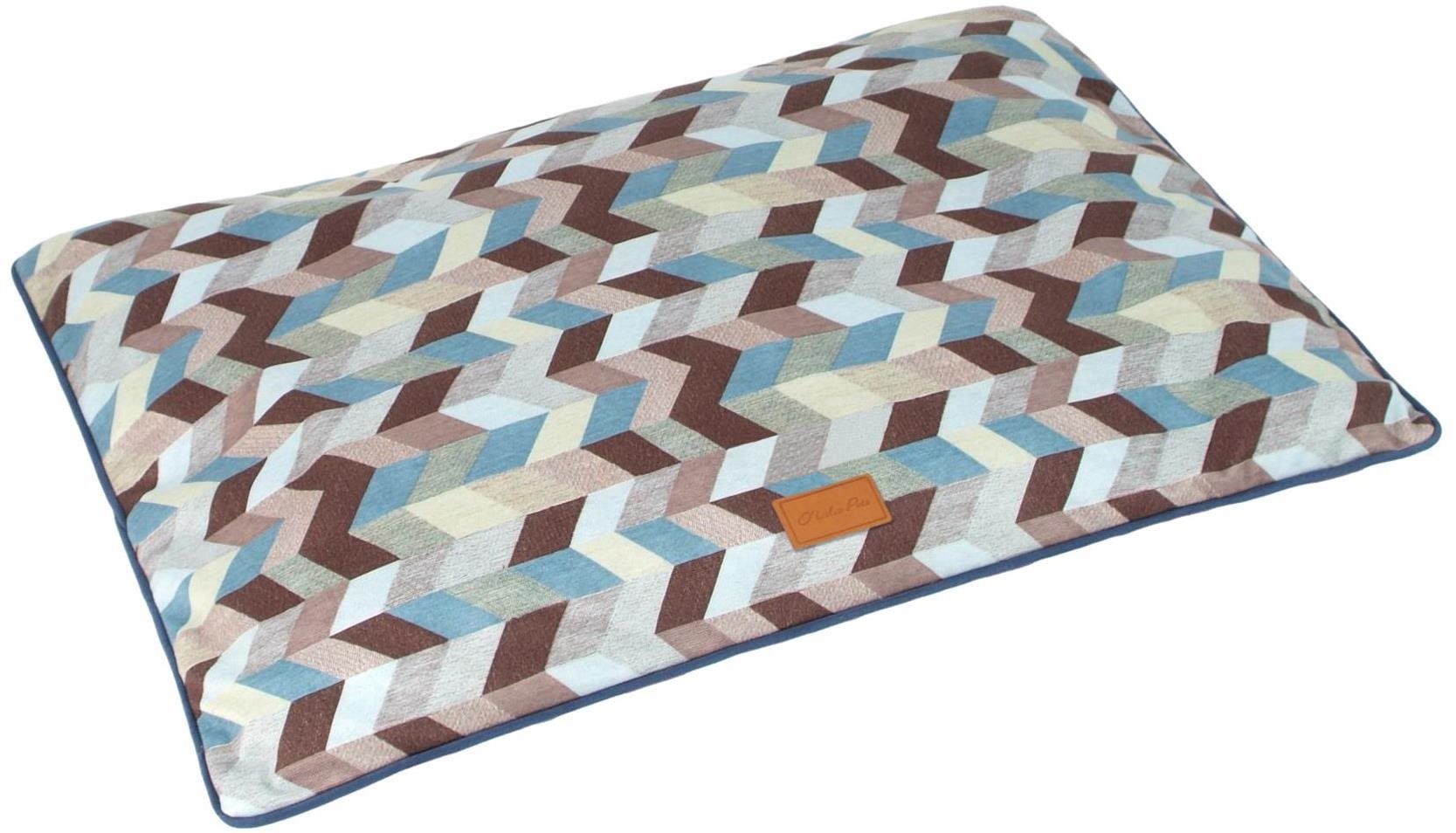 Fenica Ortopedický vankúš 65 × 45 cm modrý Vankúš pre psa