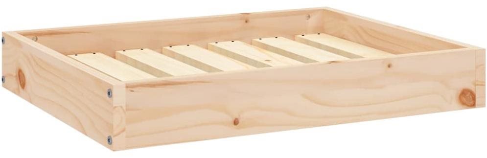 SHUMEE Pelech pre psov 61,5 × 49 × 9 cm masívna borovica Pelech