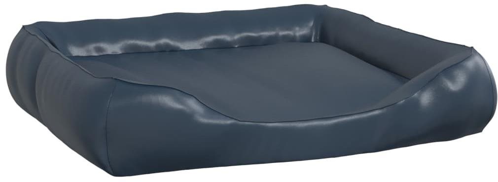 SHUMEE Pelech pre psov tmavo modrý 80 × 68 × 23 cm umelá koža Pelech