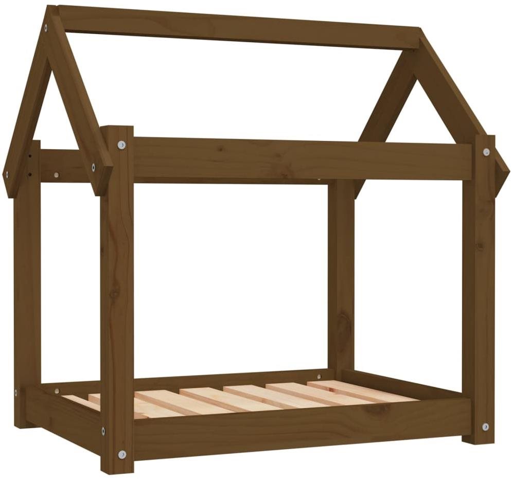 SHUMEE Pelech pre psov medovo hnedý 71 × 55 × 70 cm masívna...