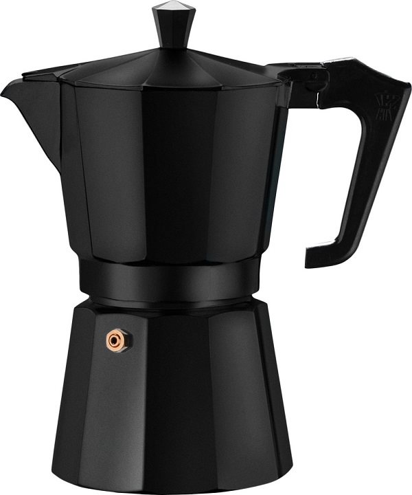 Pezzetti ItalExpress pre 6 šálok čierny Moka kávovar
