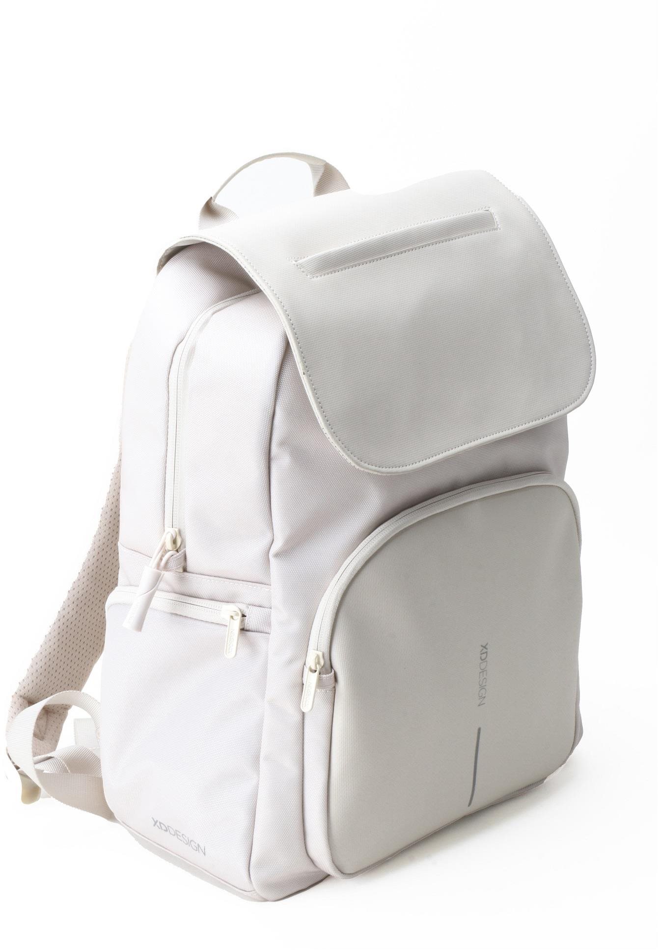 XD Design Soft Daypack 16", bézs Laptop hátizsák