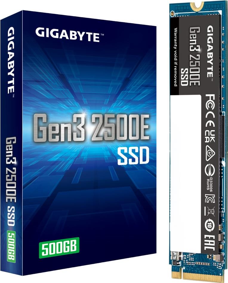 GIGABYTE Gen3 2500E 500GB SSD meghajtó