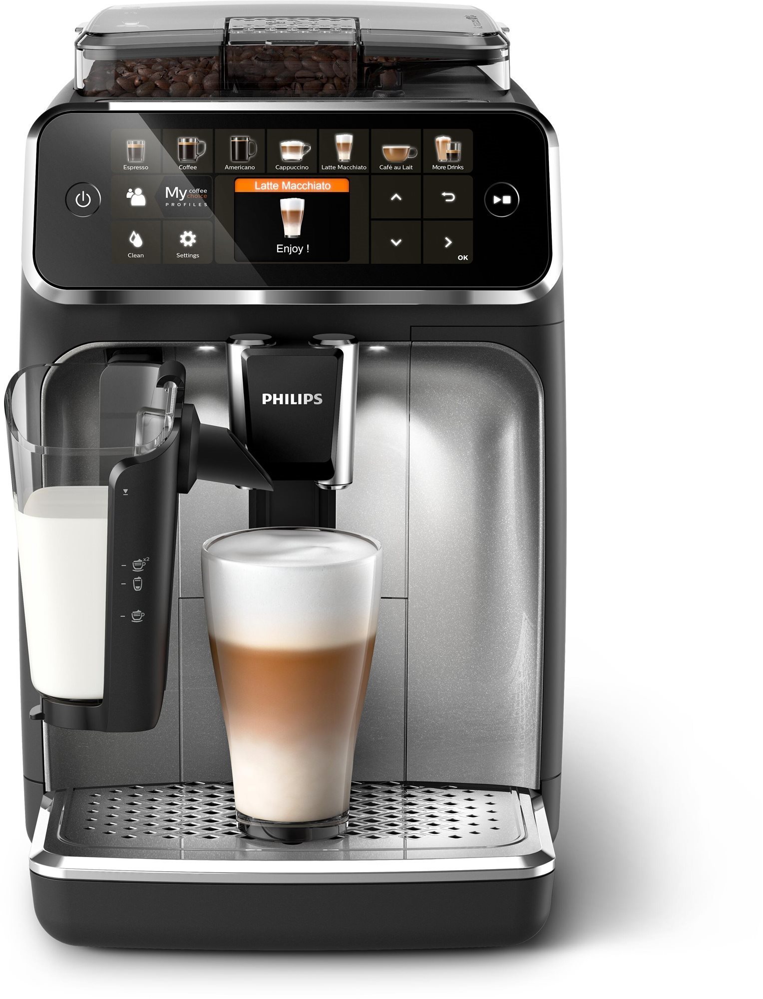 Philips Series 5400 LatteGo EP5446/70 Machine a café a grain
