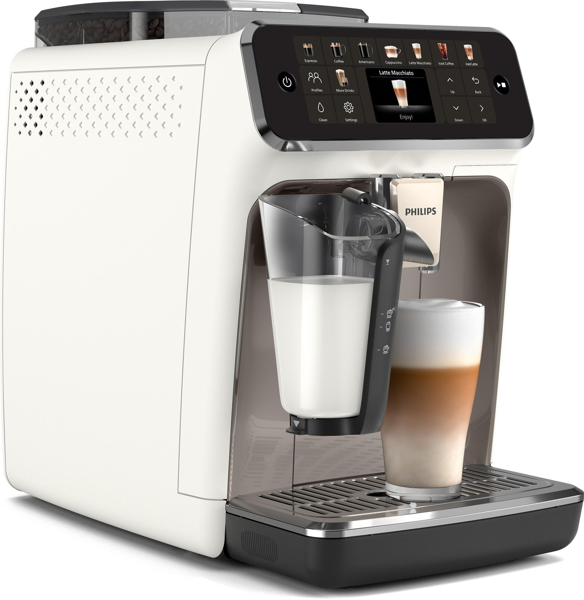 PHILIPS Series 5500 LatteGo EP5545/70 Automata kávéfőző