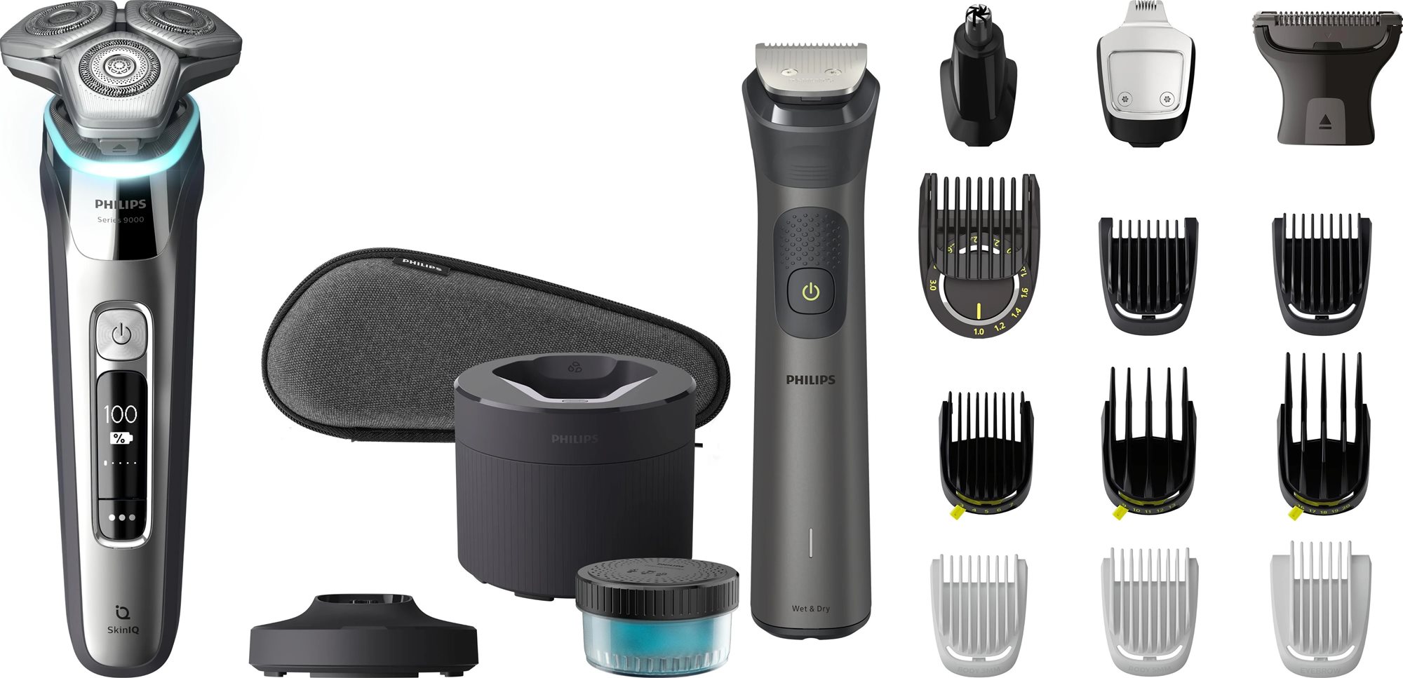 Philips Series 9000 Wet & Dry S9975/55 + Philips Series 7000...