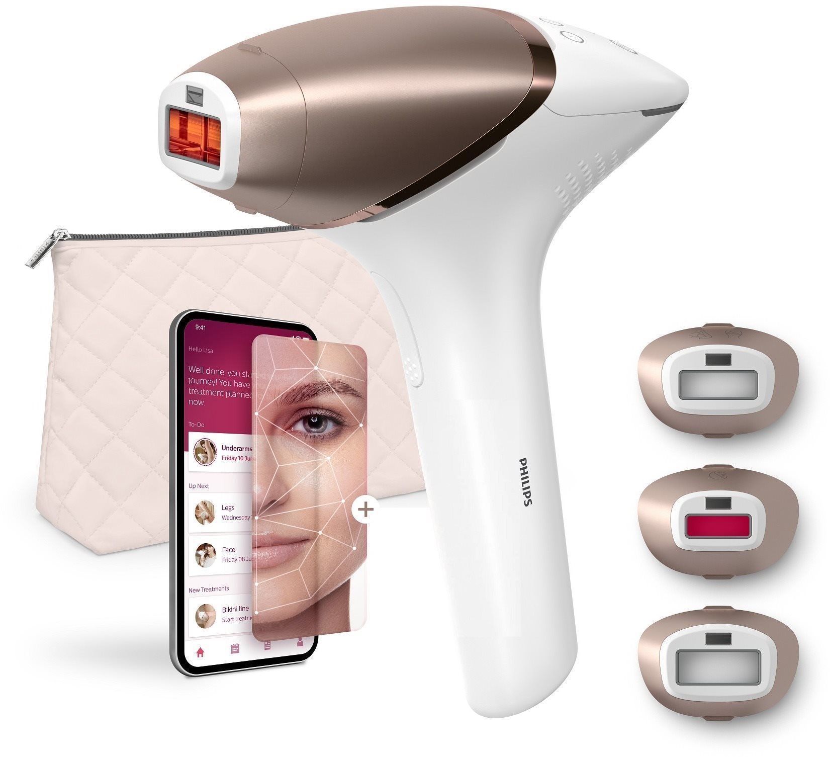 Philips Lumea Series 9900 SkinAI IPL BRI973/00 IPL szőrtelenítő