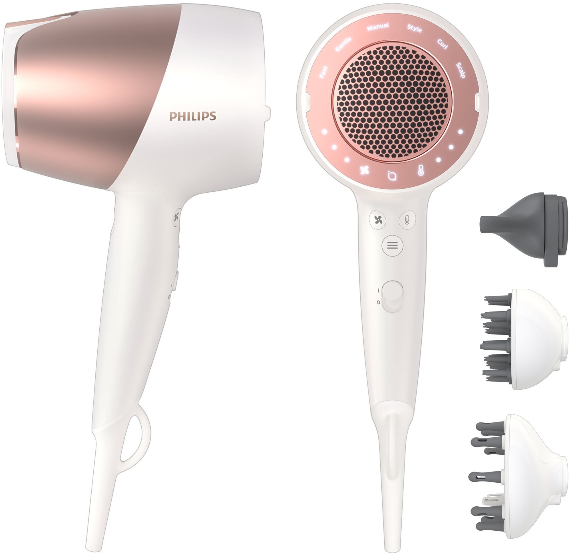 Philips Series 9000 SenseIQ BHD827/00 Hajszárító