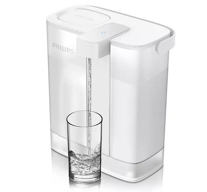 Philips AWP2980WH Instant Wasserfilter - USB-C Filterkanne...