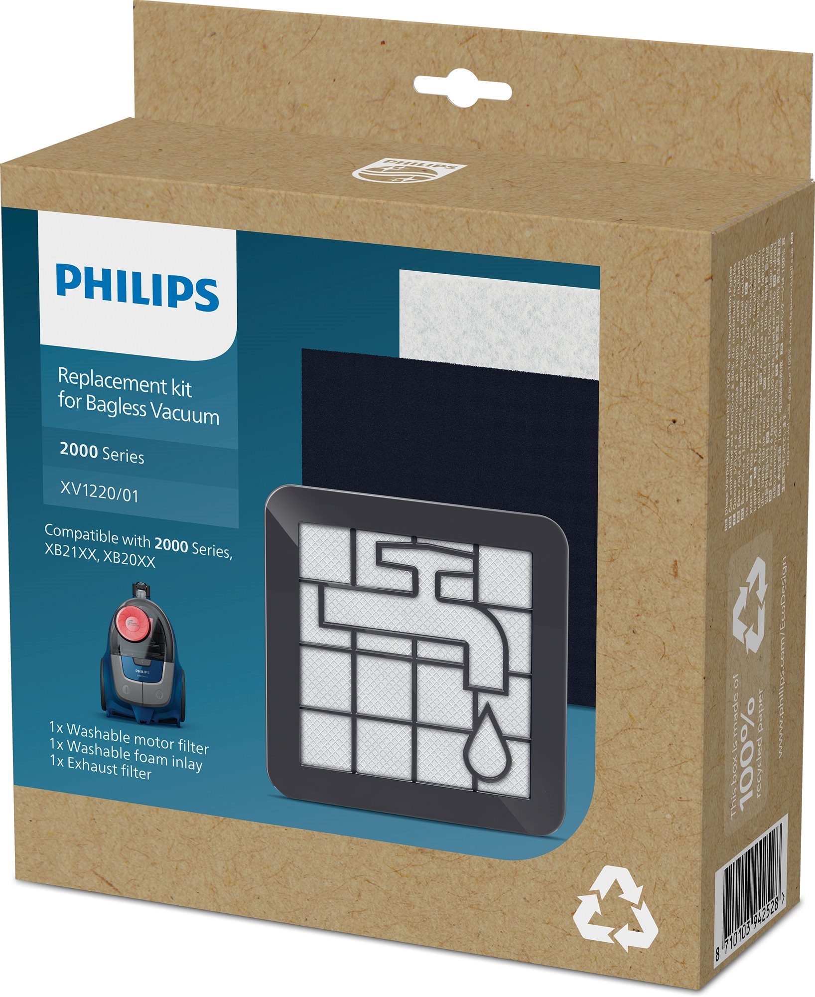 Philips PowerPro XV1220/01 Porszívószűrő