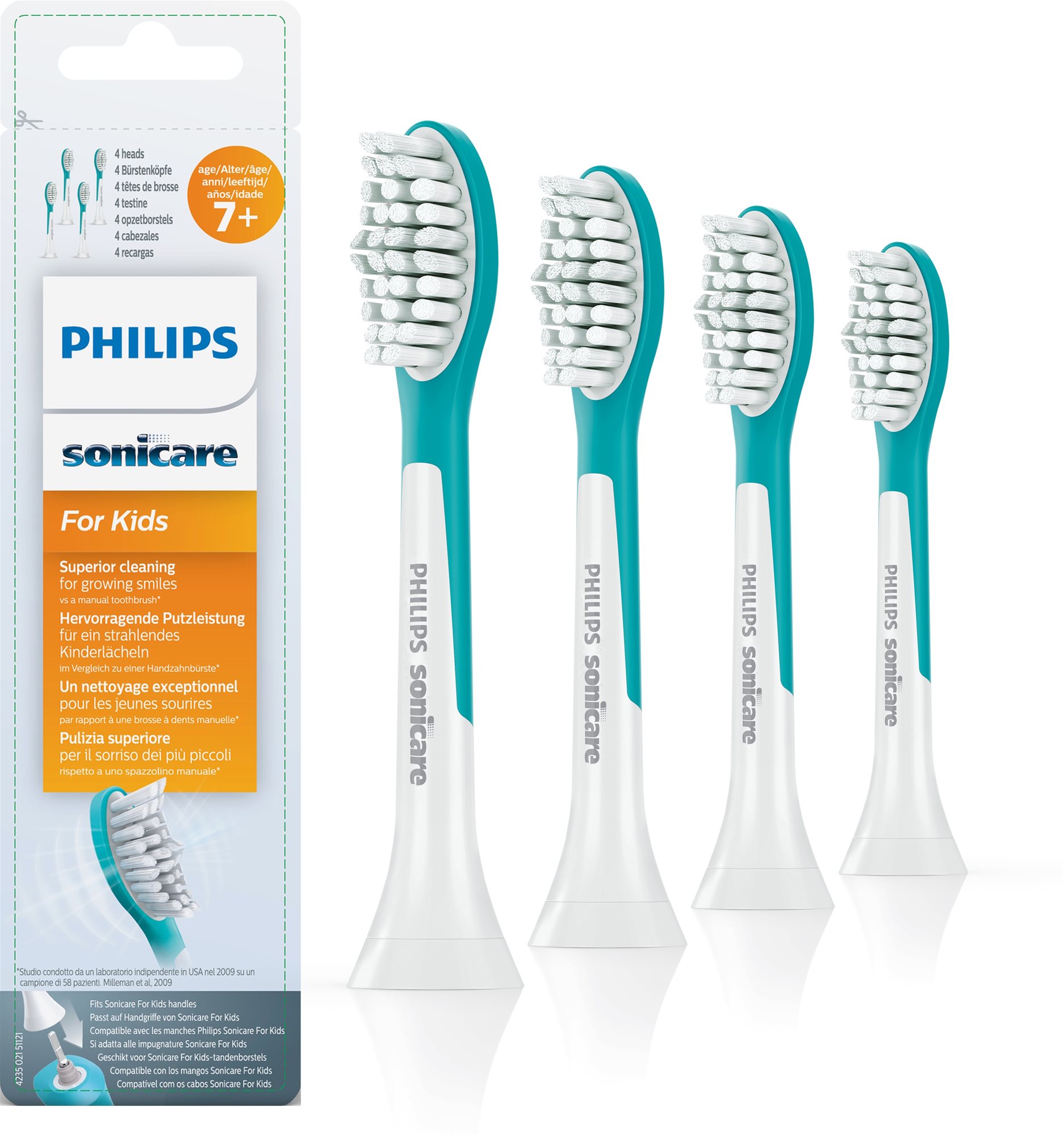 Philips Sonicare for Kids Standard HX6044/33, 4 db Elektromos...