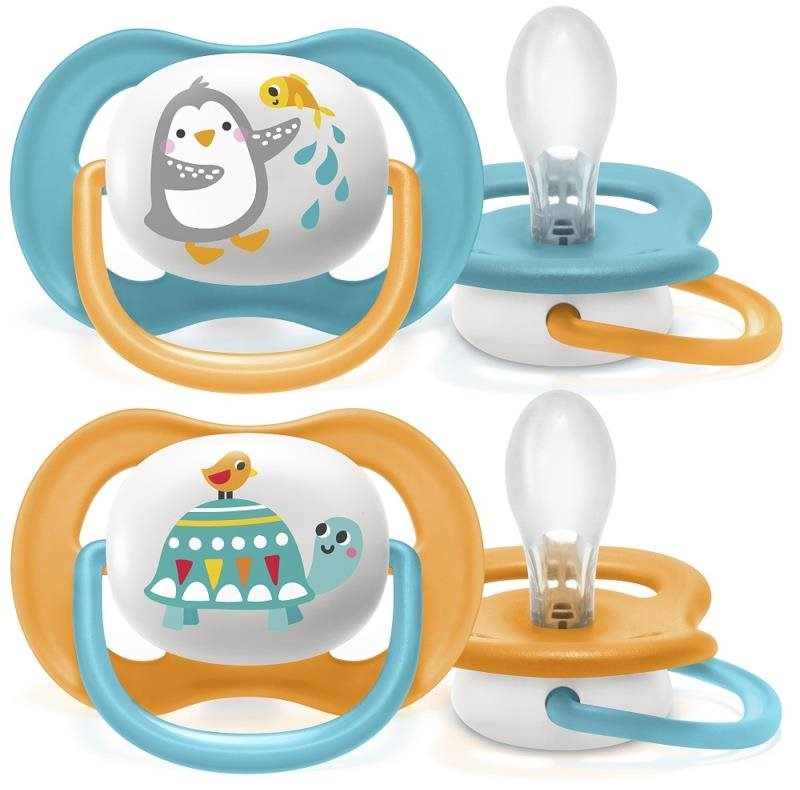 Philips AVENT cumlík Ultra Air zvieratko 6-18 m chlapec, 2 ks Cumlík
